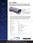 Speco Technologies CVC-550EX User's Manual