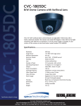 Speco Technologies CVC-1805DC User's Manual