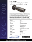 Speco Technologies CVC-1700 User's Manual