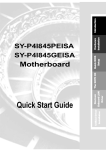 SOYO Computer Hardware Motherboard User's Manual