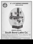 Southbend SB1029 User's Manual
