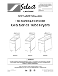 Southbend GFS35 User's Manual