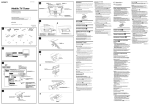 Sony XT-V70 User's Manual