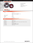Sony XS-V1332 Marketing Specifications