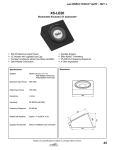 Sony XS-LE30 Product Specifications