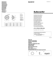 Sony XS-L836 User's Manual