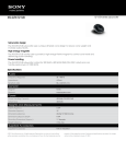 Sony XS-GTX121LB Marketing Specifications