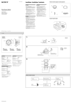 Sony XS-GS80L Instruction Guide