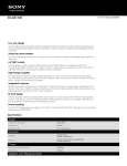 Sony XS-GS1720 Marketing Specifications