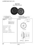 Sony XS-F1721 Marketing Specifications