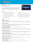 Sony XAV-65 Marketing Specifications