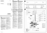 Sony XAV-65 Installation/Connections Manual