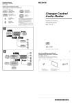 Sony WX-C770 User's Manual