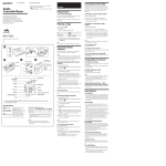Sony WM-FX280 User's Manual