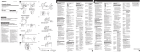 Sony WM-EX7 User's Manual