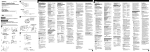 Sony Walkman WM-GX670 User's Manual