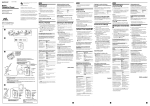 Sony WALKMAN WM-FX522 User's Manual