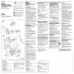 Sony Walkman WM-FS420 User's Manual