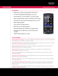 Sony Walkman NWZ-S545BLK User's Manual