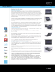 Sony VPCEC2RFX Marketing Specifications