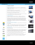 Sony VPCEB1RGX/BI Marketing Specifications