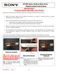 Sony VPCEB11FM/BI Replacement Instructions