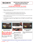 Sony VPCCB17FX/D Replacement Instructions