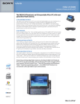 Sony VGN-UX390N Marketing Specifications