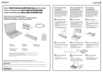 Sony VGN-TZ185N/WC Startup Guide