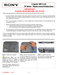 Sony VGN-TX610P/B Replacement Instructions