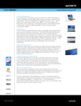 Sony VGN-SZ680N/D Marketing Specifications