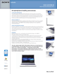 Sony VGN-SZ430N/B User's Manual