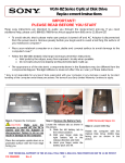 Sony VGN-BZ540N/B Replacement Instructions