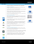 Sony VGC-LT32E Marketing Specifications