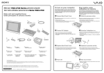 Sony VGC-LT31N Startup Guide