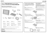 Sony VGC-LT20E Startup Guide