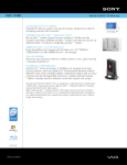 Sony VGC-LT19U Marketing Specifications