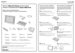 Sony VGC-LT10E Startup Guide