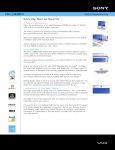 Sony VGC-JS430F/S Marketing Specifications