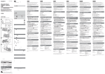 Sony VCT-FXA User's Manual