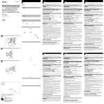 Sony VCL TW25 User's Manual