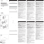 Sony VCL-HA06 Instruction Manual