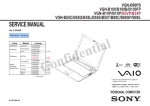 Sony VAIO VGNB100 User's Manual