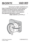 Sony VAD-WD Notes