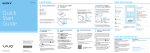 Sony SVT21223CXB Quick Start Manual