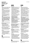 Sony SVM-25LS User's Manual