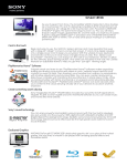 Sony SVL24118FXB Marketing Specifications