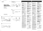 Sony SRS-Z750 User's Manual