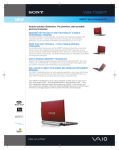 Sony VAIO T NOTEBOOK User's Manual