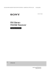 Sony STRDH130 User's Manual